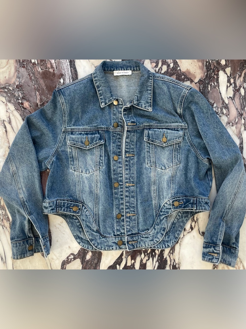 Pixie Market Denim Jacket